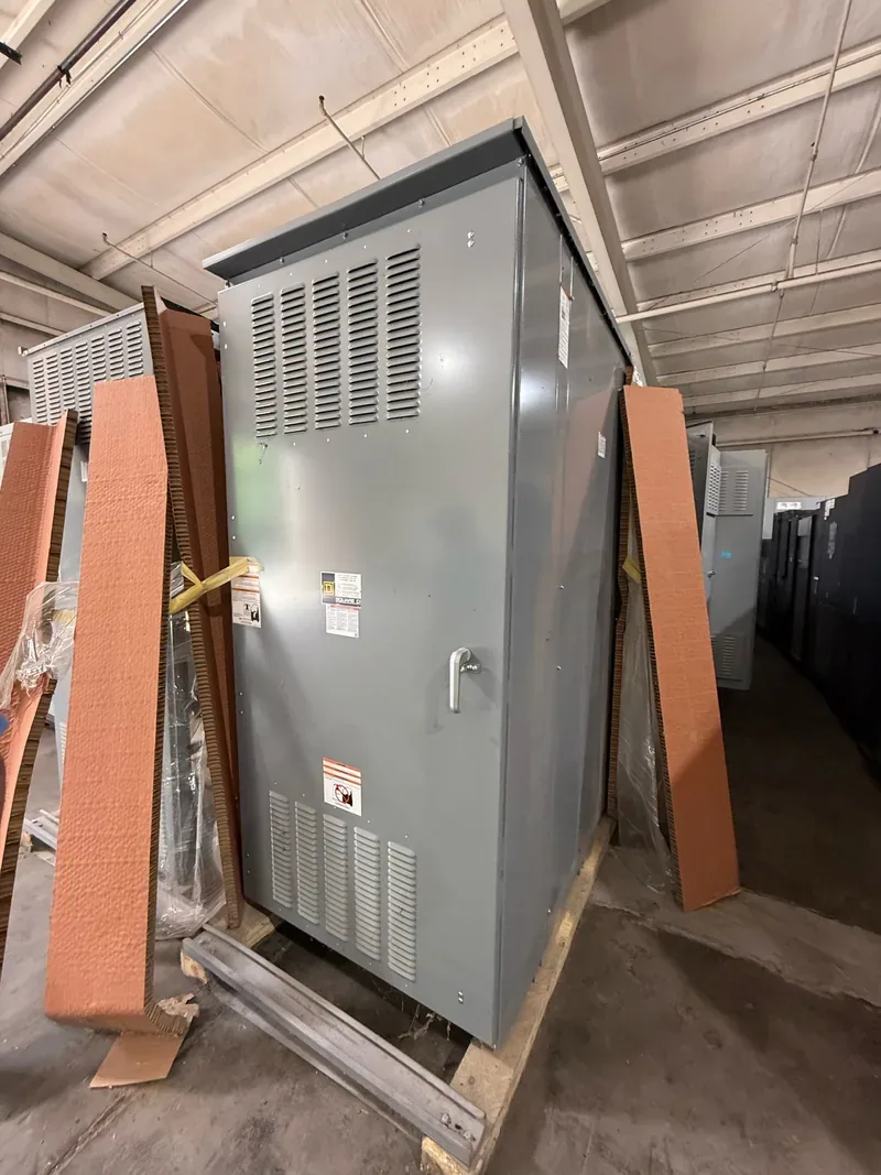 A vented indoor electrical enclosure